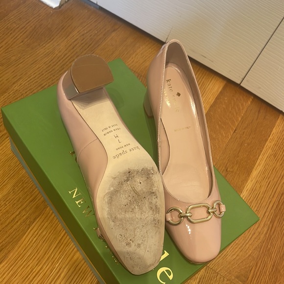 COPY - Kate Spade patent pale pink shoes *final sale* - Picture 2 of 2